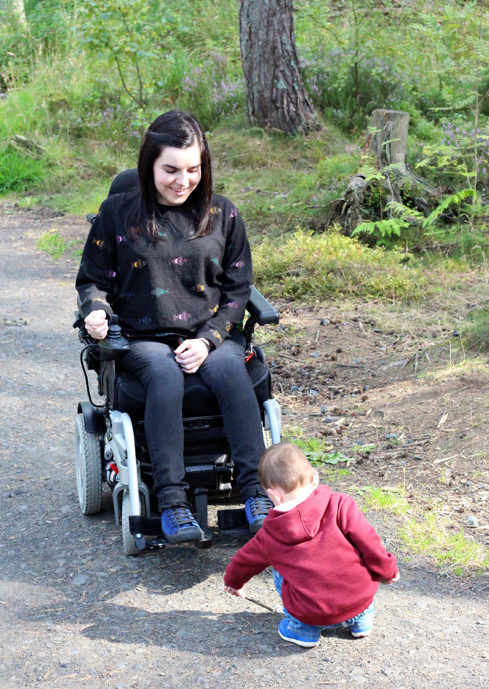 Accessible Scottish Walks Devilla Forest wheelchair accessible