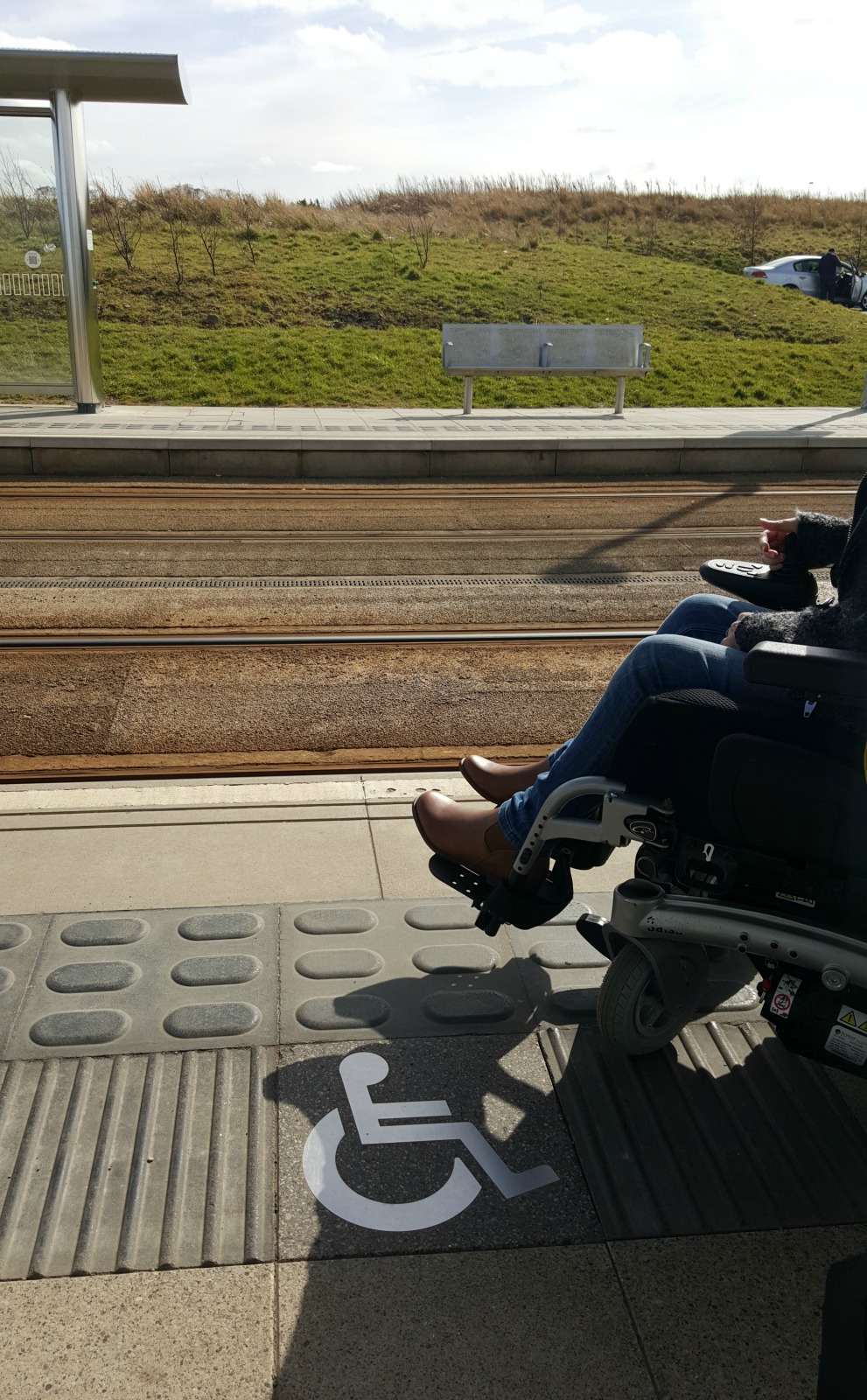 wheelchair accessible Edinburgh Trams3 Simply Emma