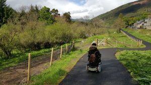 Accessible Scottish Walks Strathyre wheelchair accessible