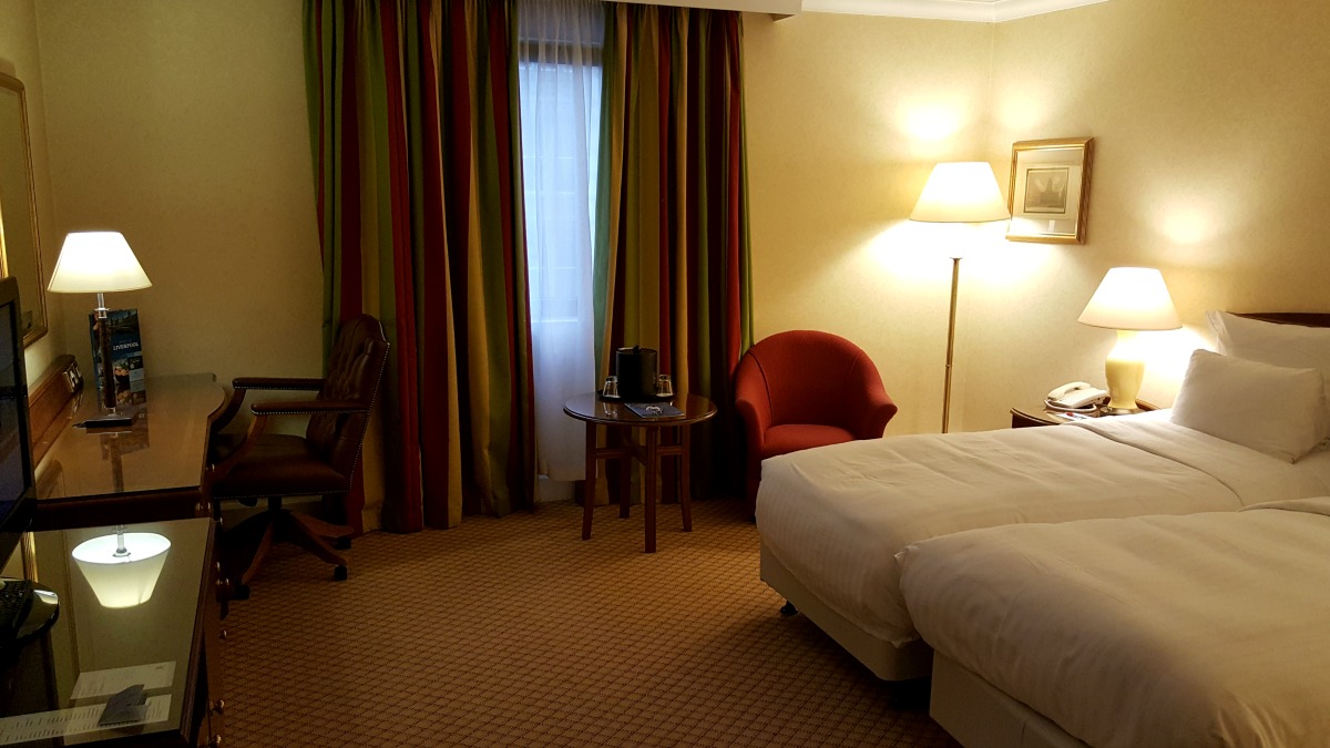 Liverpool Marriott Wheelchair Accessible room Simply Emma