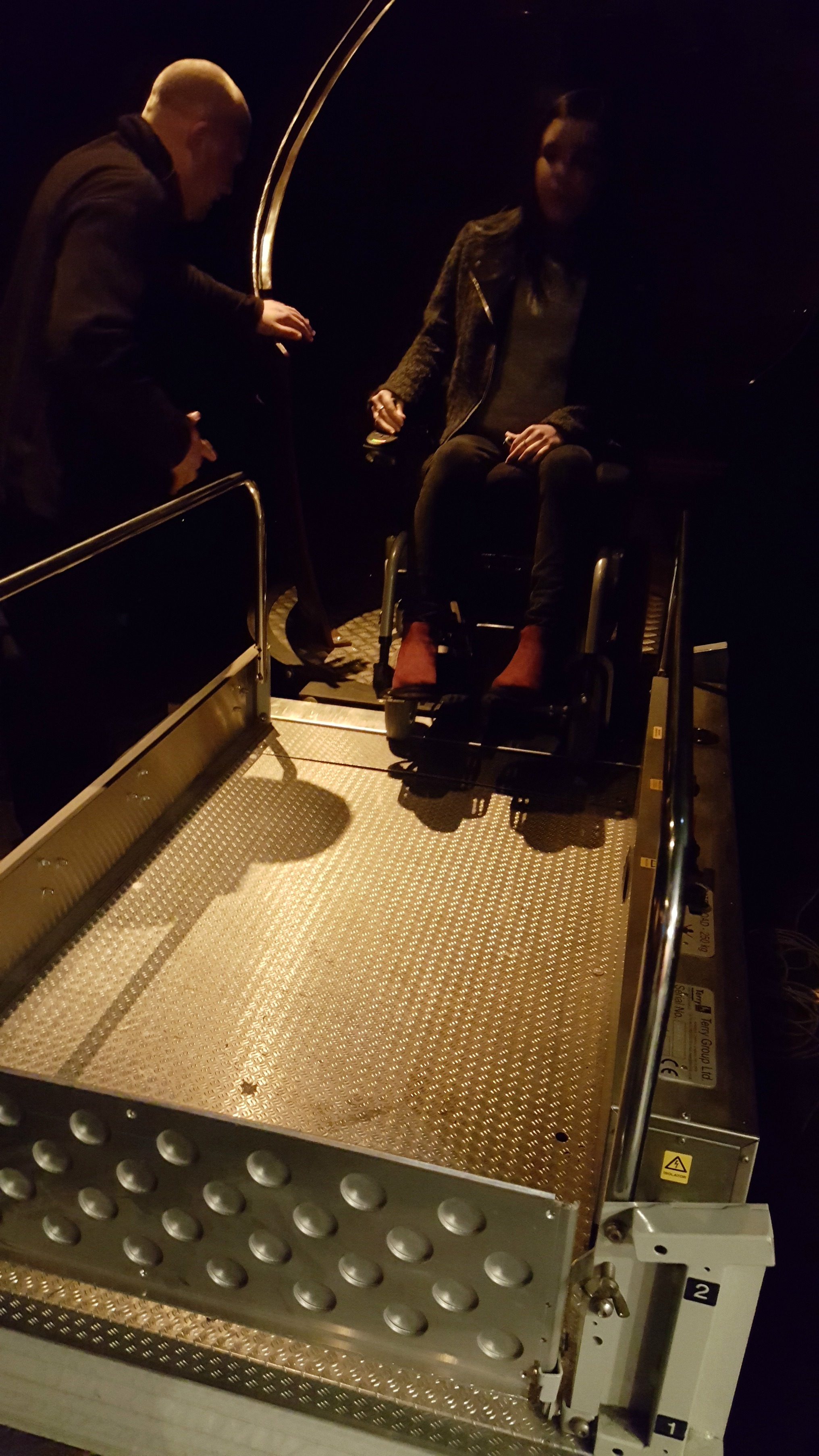 The Scotch Whisky Experience wheelchair accessible barrel car