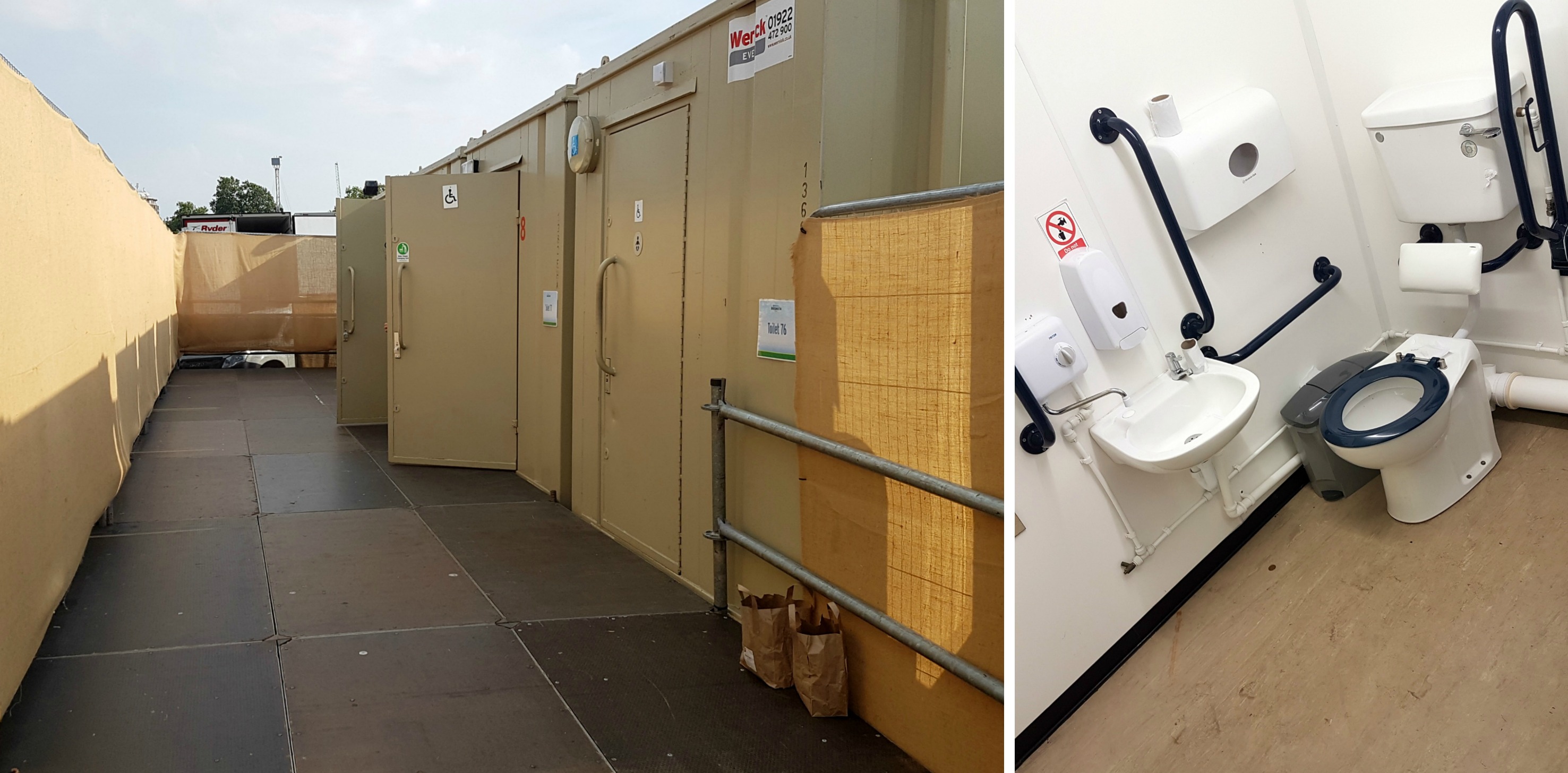 BST Hyde Park accessible toilet facilities