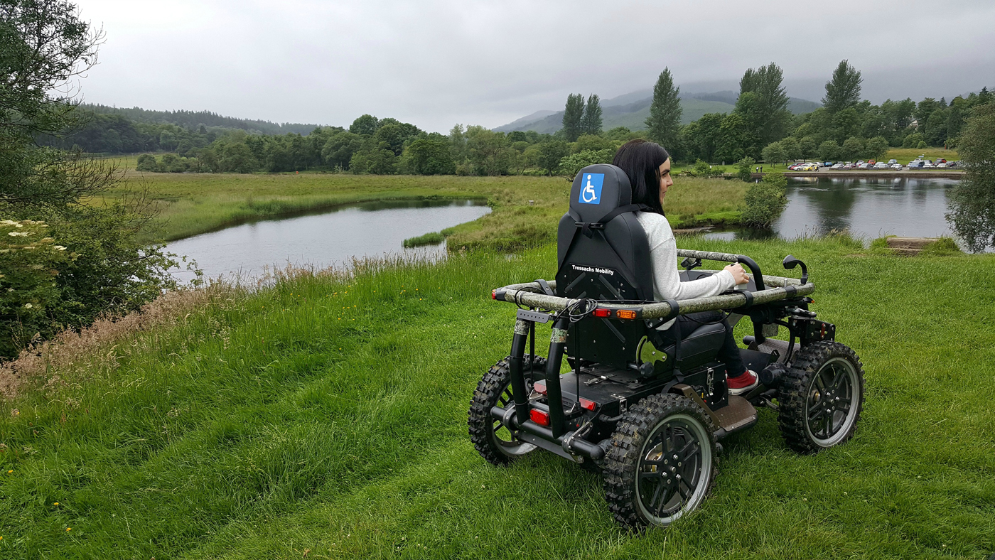 Trossachs Mobility all-terrain-wheelchair callander scotland