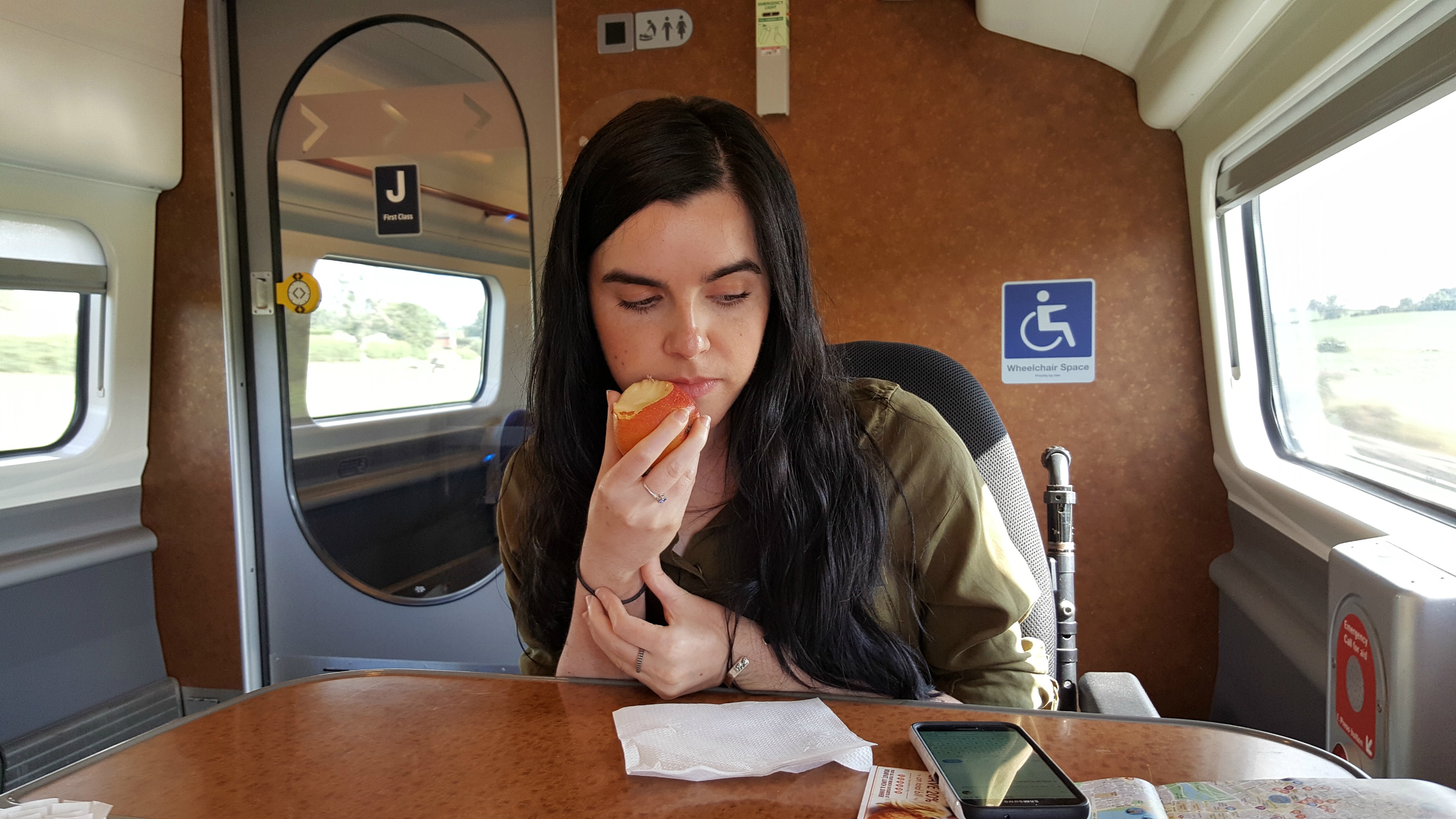 Virgin Trains first class menu vegan food options (2)