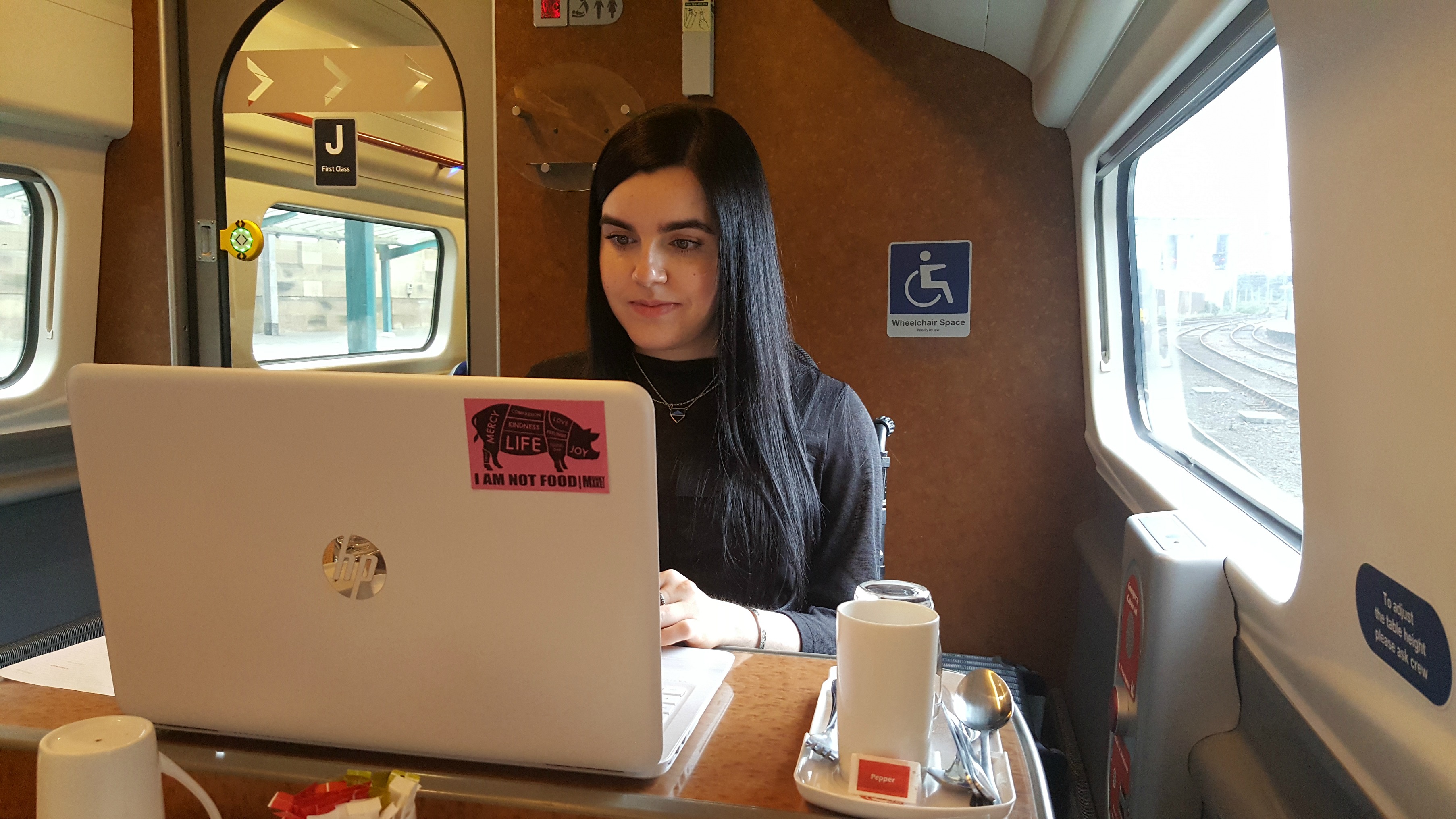 Virgin Trains first class review WiFi access