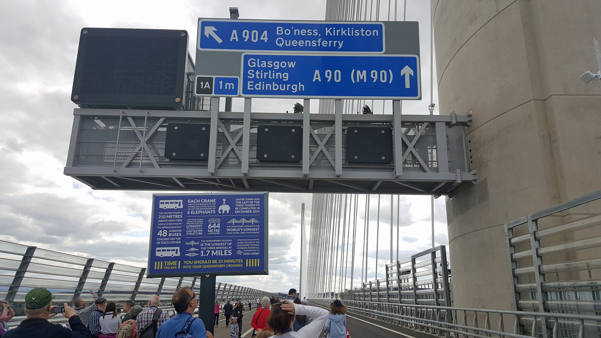 The Queensferry Crossing experience checkpoint facts