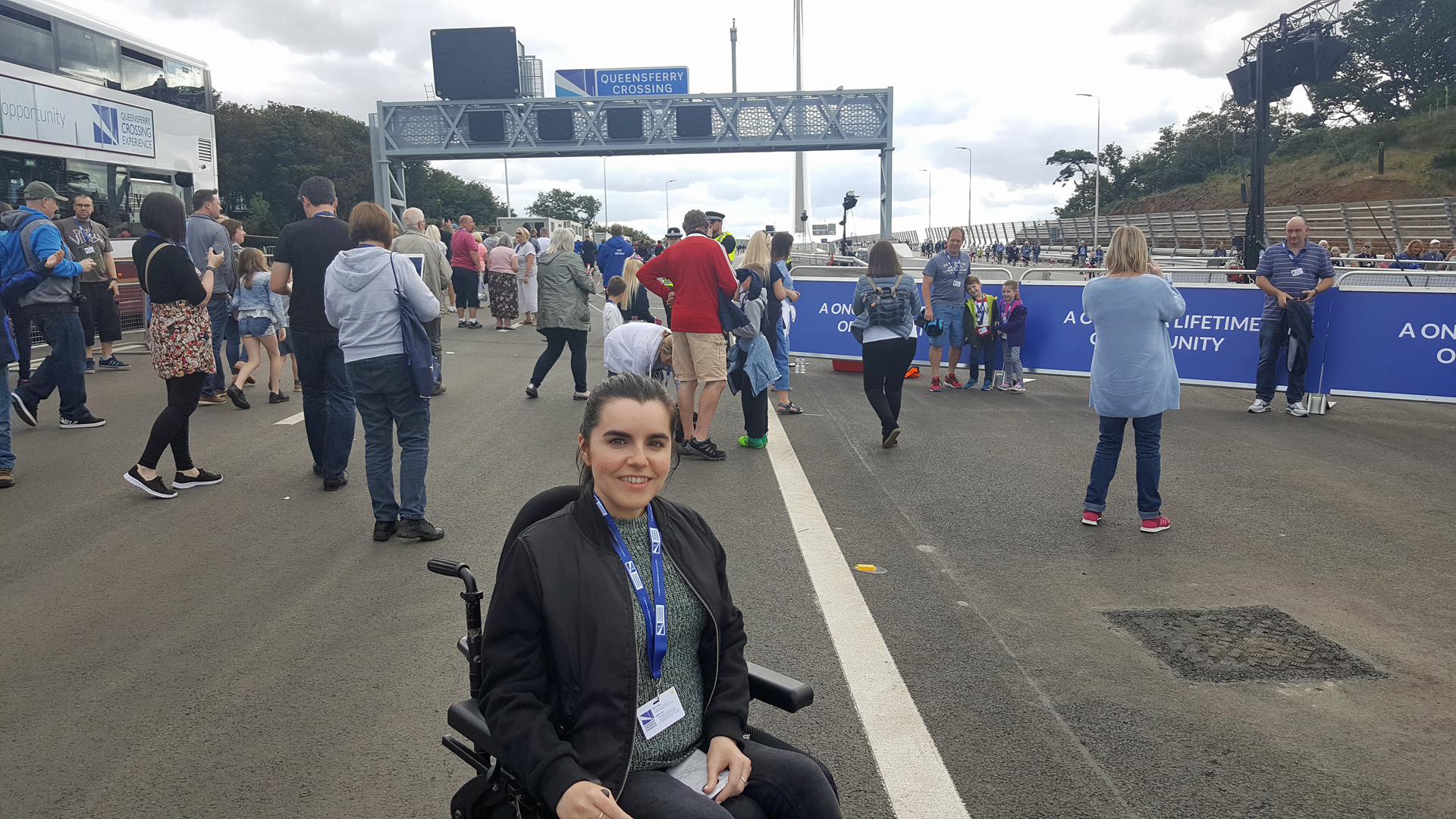 The Queensferry Crossing experience wheelchair user 