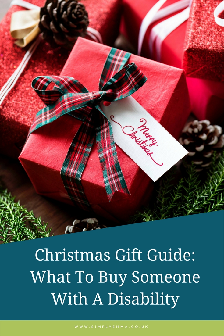 Christmas Gift Guide What To Buy Someone With A Disability pinterest