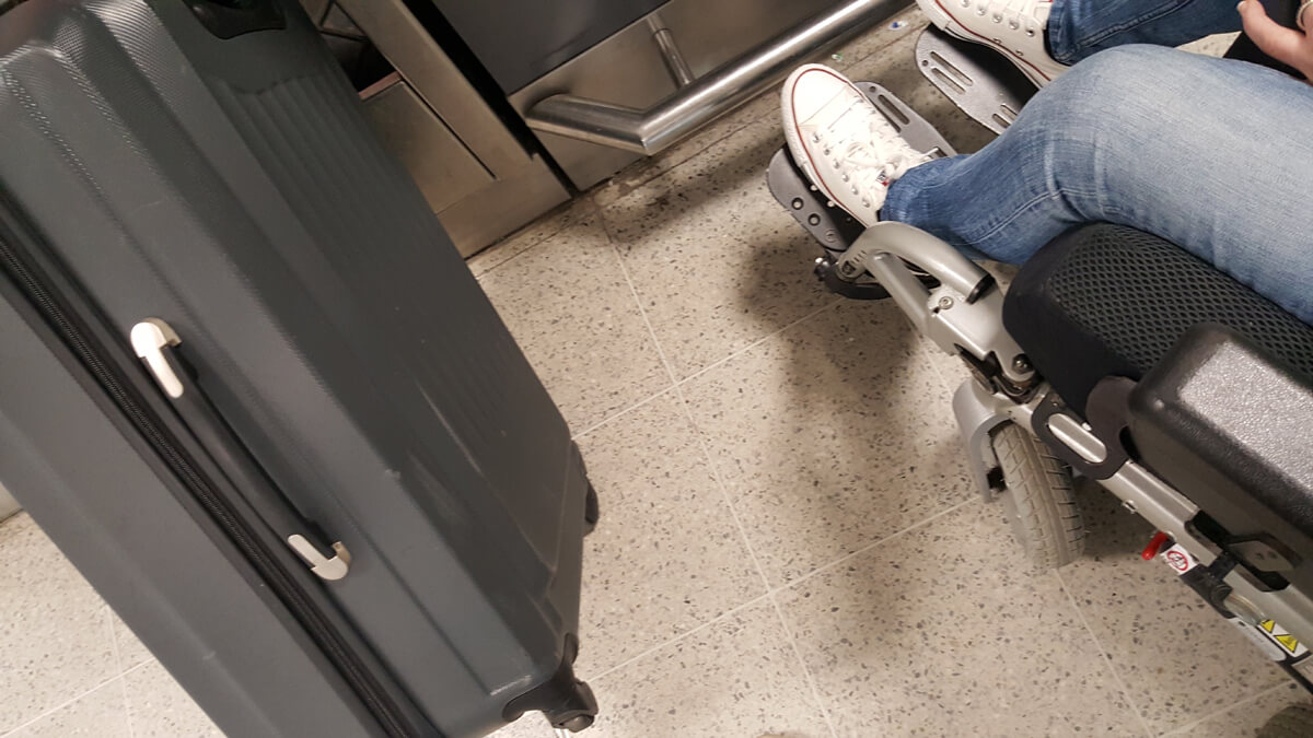 Edinburgh Airport Special Assistance checkin and luggage Simply Emma