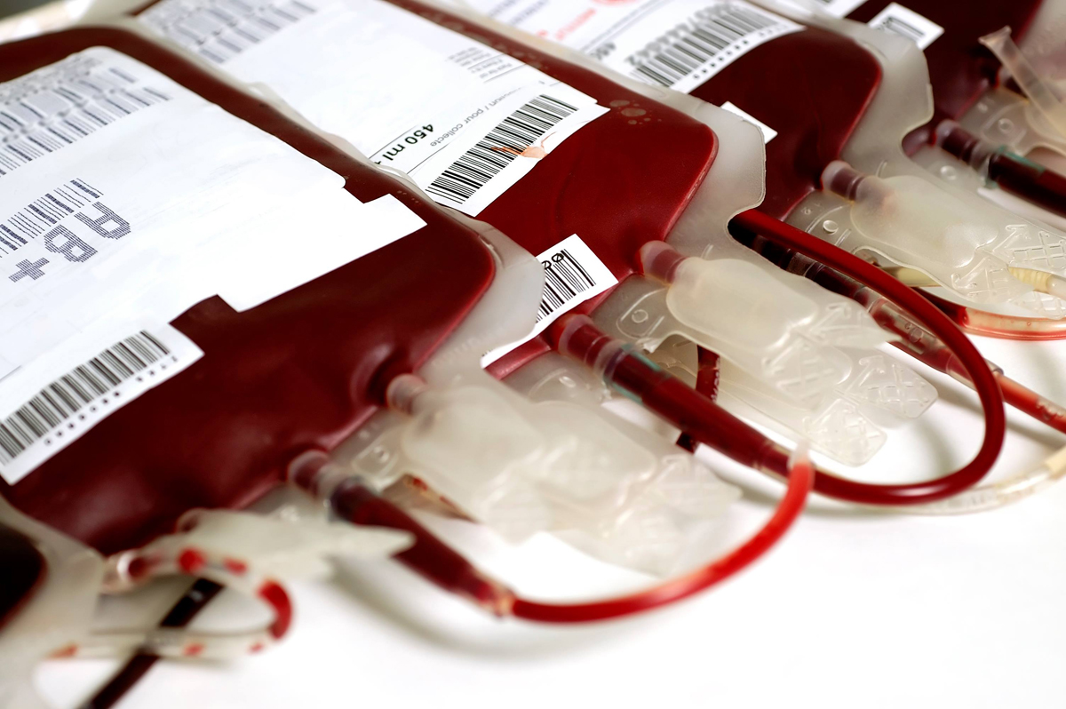 blood transfusion bags