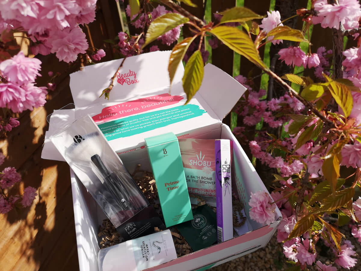A closer look inside the TheVeganKind beauty box April 2019.