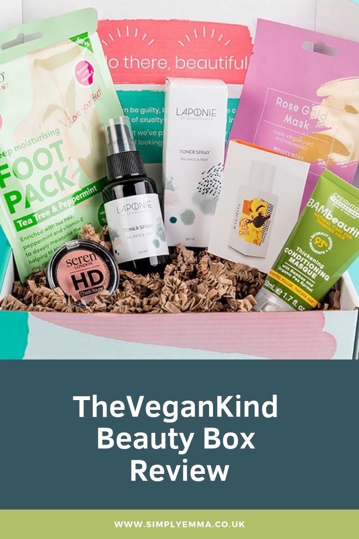 TheVeganKind Beauty Box Review