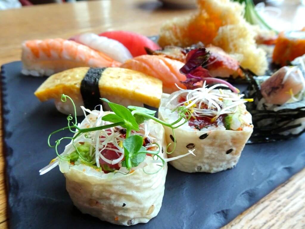 Sushi at MOJO Japanese Kitchen