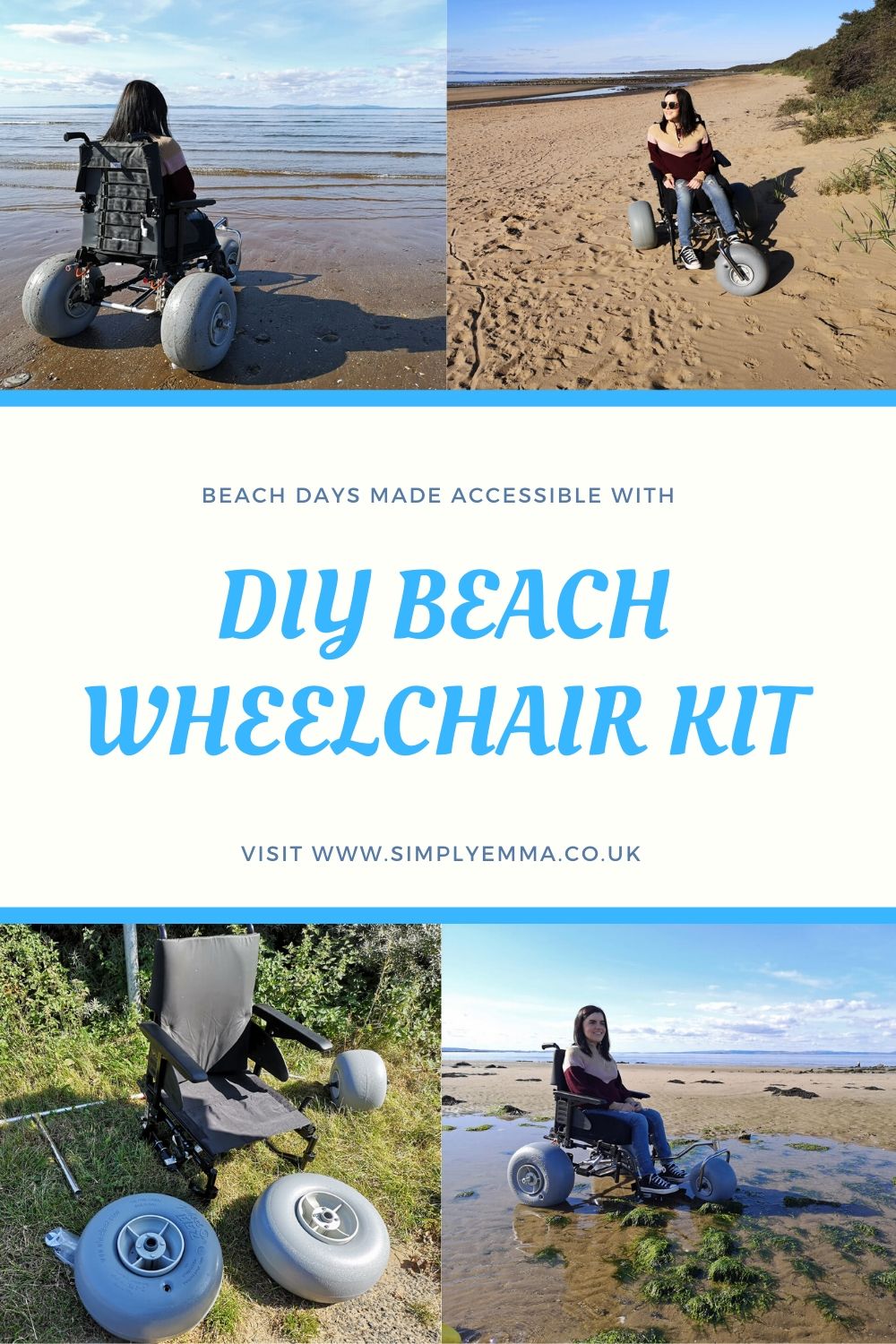 Beach Wheelchair Conversion Kit