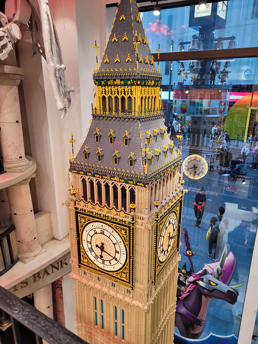 Big Ben at Lego Store London