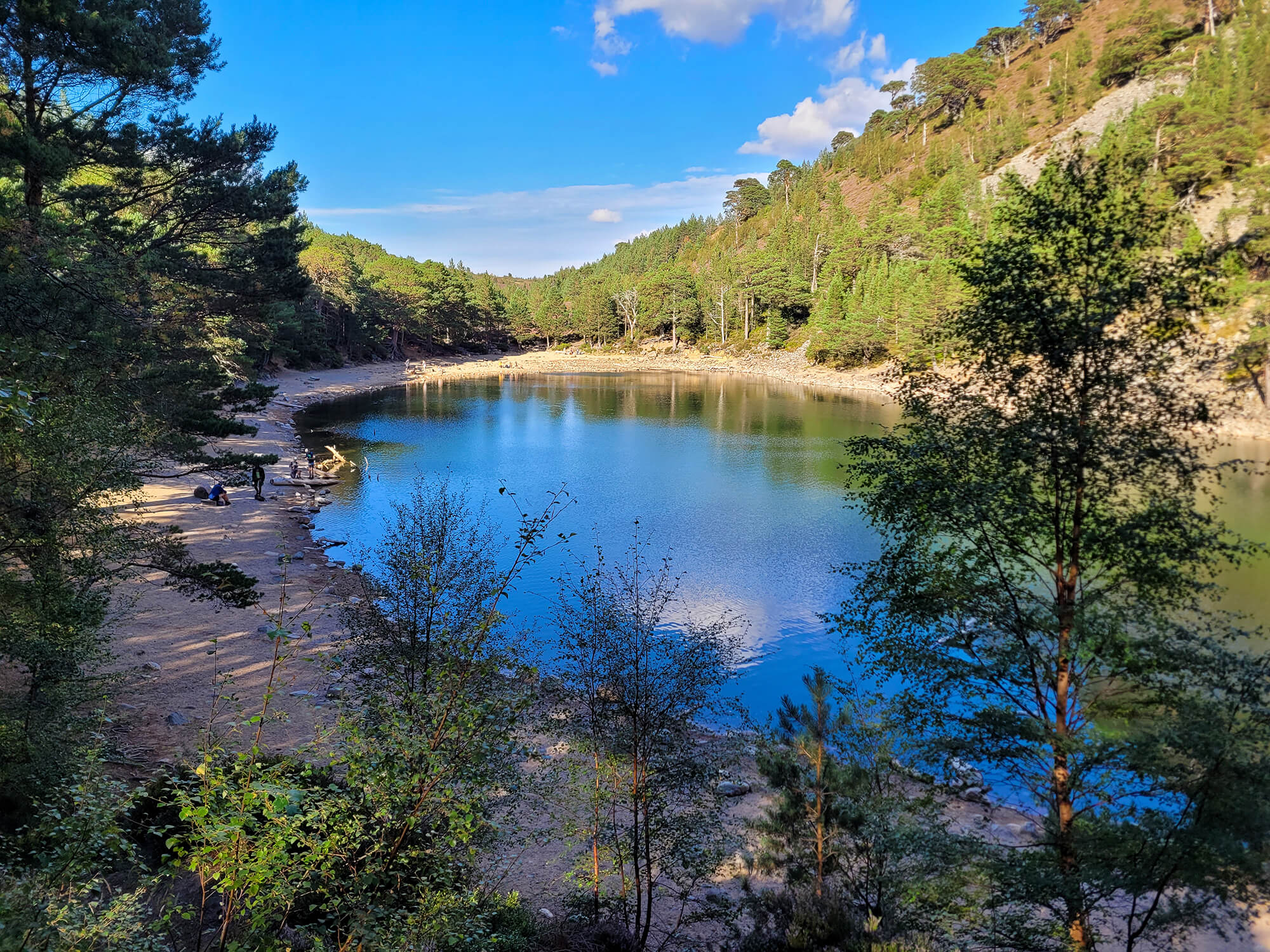 An Lochan Uaine, also known as The Green Loch.