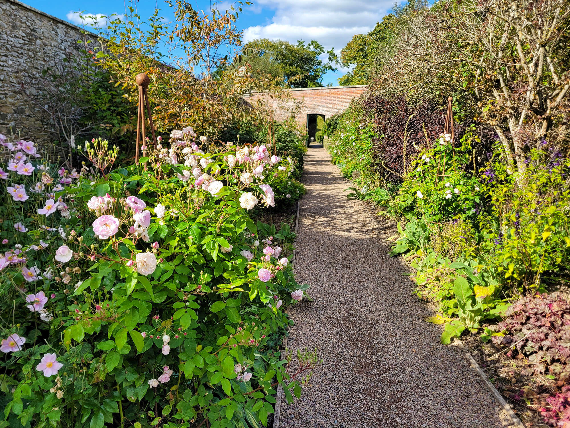 Abbotsford walled garden