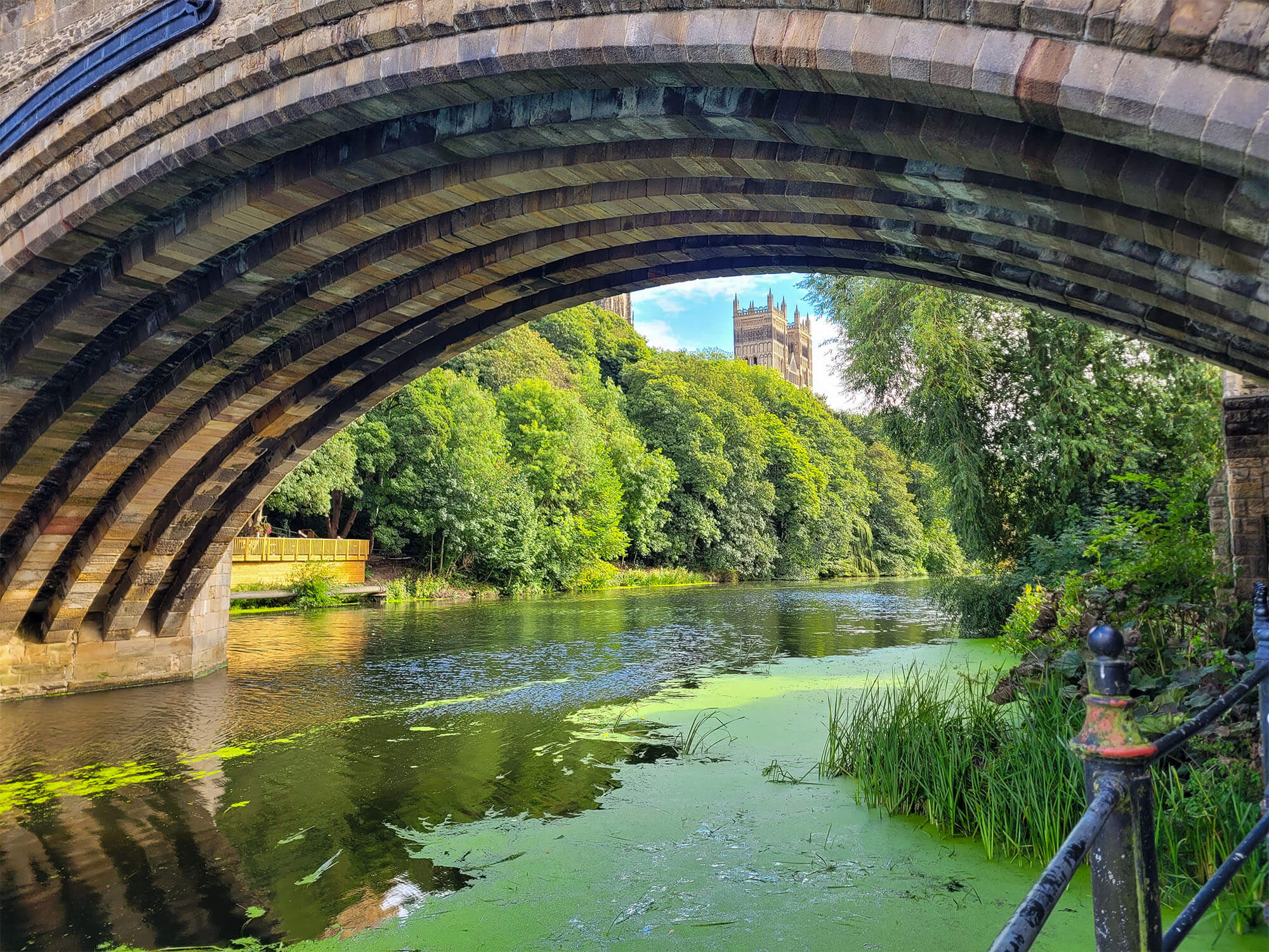 View of Durham Cathedral from the River Wear