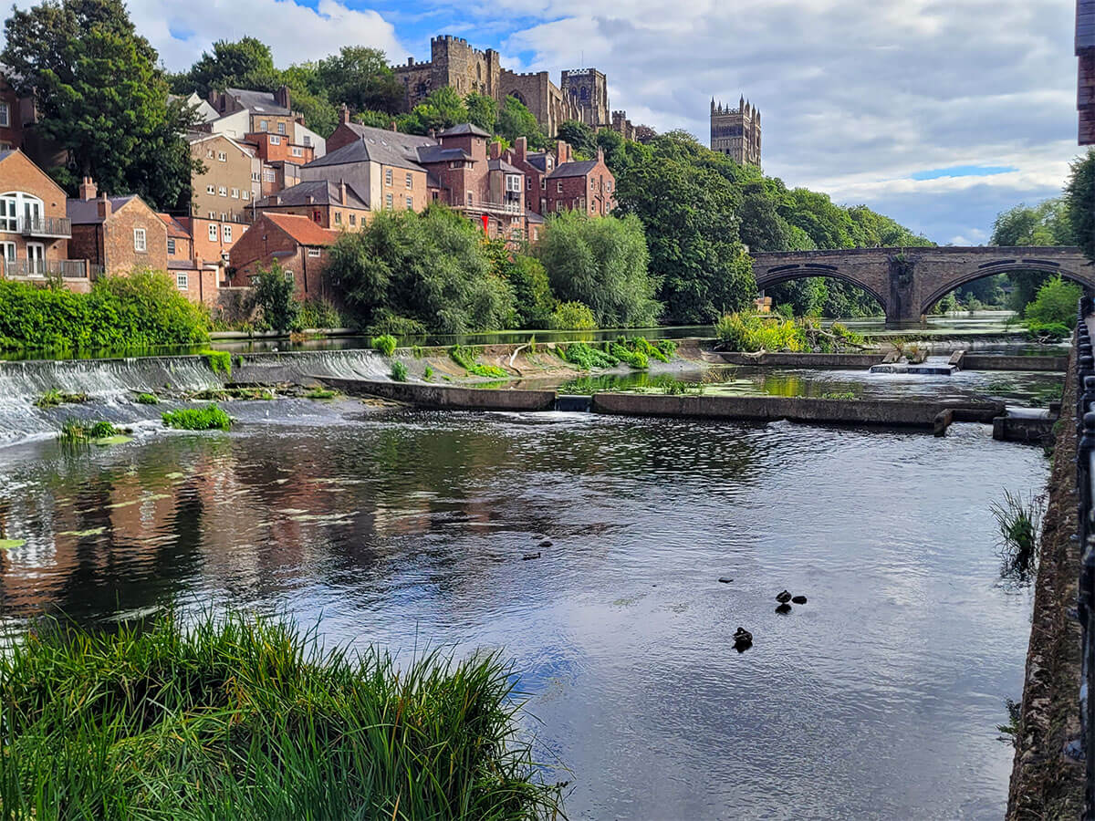 View of Durham Cathedral from the River Wear